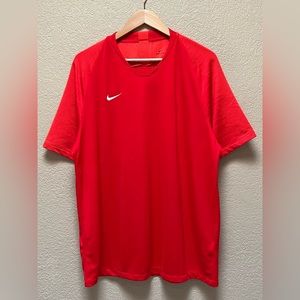 NWT- Nike Men’s Dri-Fit Red Shirt Size XL